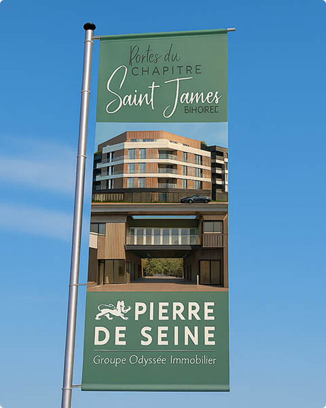 Pierre de Seine — flag