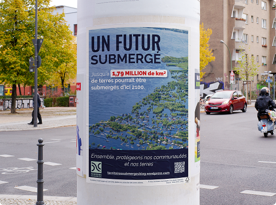 Territoires Submergés — signage